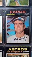 1971 Topps Baseball #157 Bob Bailey, Montreal Expo