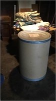 Cardboard Barrel and Bedding