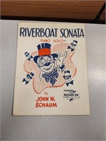 Black Americana sheet music, Riverboat Sonata