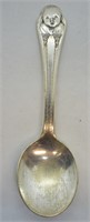 Vintage / Antique Silver Plate Gerber Baby Spoon