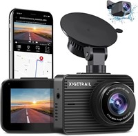 4K WiFi Dual Dash Cam Front and Rear Dash Camera