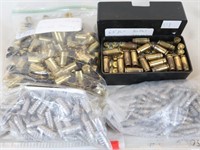 Lead Bullets, Polished Casings & Mauser Casings