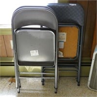 (4) Assorted Folding Chairs