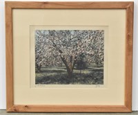 IN THE ORCHARD by Jacoby Colorized Photo