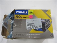 Kobalt 80v Max 2.5- Ah Lithium- Ion Battery