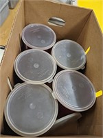 (6) Containers w/ Lids
