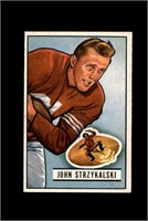 1951 Bowman #69 John Strzykalski RC EX to EX-MT+