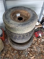 LOT MISC. TRUCK TIRES - VARIOUS SIZES