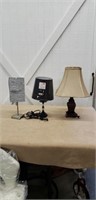 3 misc accent lamps
