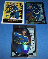3 Robby Fabbri rookie cards