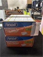 4-100ct rexall pain relief 8/25 (display area)