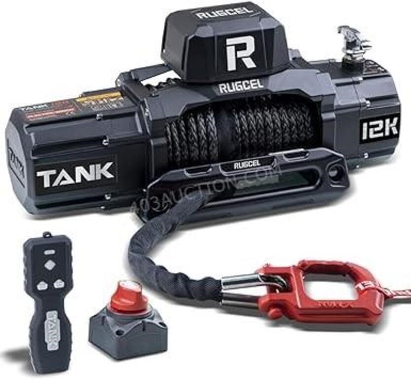 Rugcel Tank 12000lb Electric Winch - NEW