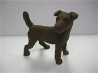 Antiques Cast Iron Dog  8 inches tall