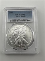 2013 PCGS MS69 American Eagle Silver