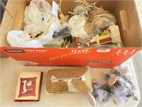 Box Of Assorted Christmas Items