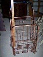 Nice Folding Metal Shopping Cart/GREAT for Canton