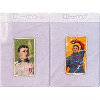 (2) Low Grade 1909-11 T206 Cards