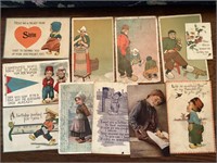 Old postcards from 1907-1914
