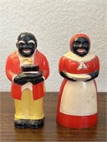 Vintage F&F Mold and Die Aunt Jemima & Uncle Moses