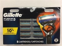 Sealed Gillette Fusion5 8 Cartridges