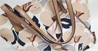 KATE SPADE MYA BREEZY FLORAL REVERSIBLE HANDBAG