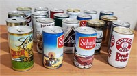 (20) Old Empty Beer Cans