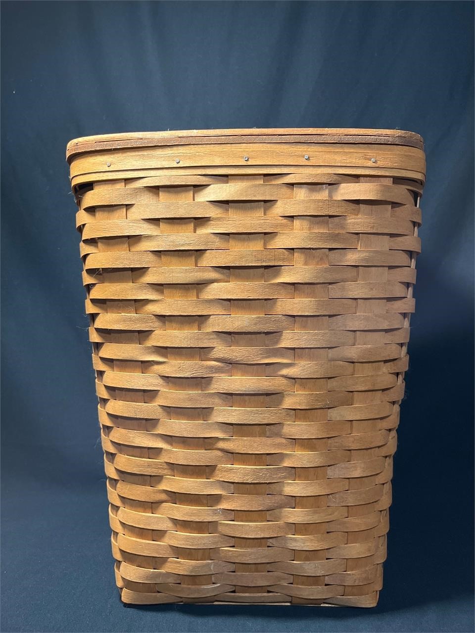 Tall Longaberger basket with Protector.