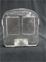 Glass School Bus Picture Frame