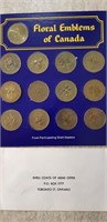 1967 Shell Floral emblems tokens set complete