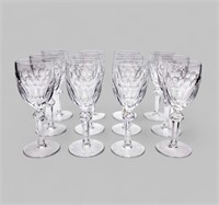 (12) WATERFORD CRYSTAL "CURRAGHMORE" GLASSES