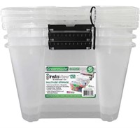 Greenmade 3pk 13.7qt Storage Bins M4a