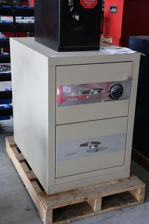 INSULATED 2 DRAWER COMBINATION SAFE