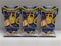 (3) Pokemon Silver Tempest Booster Pack