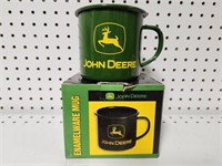 Nib John Deere Enamelware Mug