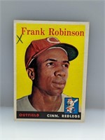 1958 Topps #270 Frank Robinson Redlegs HOF mk