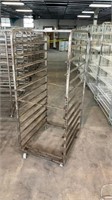 SHEET PAN RACK / 20 PAN DBL SECTION SIDE LOAD