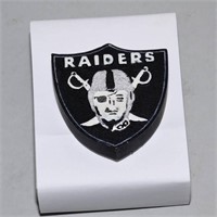 VINTAGE Oakland Raiders Helmet Logo 1" Thick FRIDG
