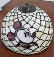 VTG STAINED GLASS MICKEY MOUSE LAMP SHADE