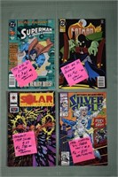 4 modern age comic books; as is