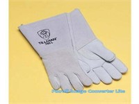 XL  Tillman XL 14' Elkskin Welders' Gloves with Co
