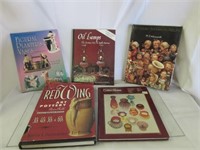 Collector Books - Oil Lamps, Red Wing, Etc