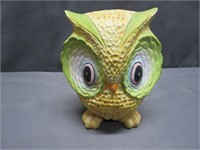 Vintage Pottery Owl Bank