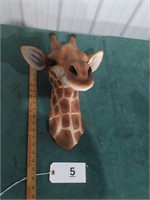 Giraffe Head Wall Hanging