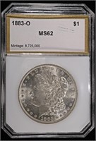 1883-O MORGAN DOLLAR PCI CH BU