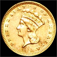 1888 Rare Gold Dollar UNCIRCULATED