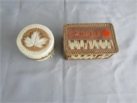 2 pcs Native Quill Boxes