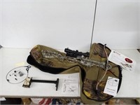 S A SPORTS FEVER CROSSBOW,QUIVER, RIFLE SCOPE +