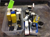 LOT OF NEW MISCELLANEOUS PLUGS & SWITCHES