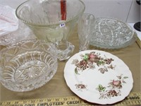 Assorted Bowls  And Plates