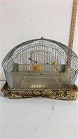 Wire bird cage